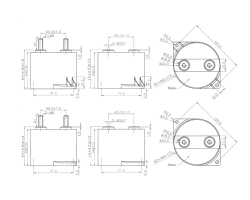 MKP83A塑料外壳干式直流滤波电容器