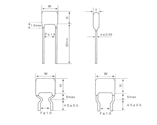 CBB13 non inductive foil polypropylene film capacitor