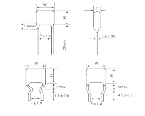 CBB21 metallized polypropylene film capacitor