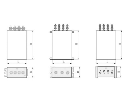 Capacitors for dgmj AC drive electric locomotive