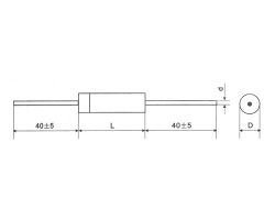 Cbb16 axial foil polystyrene film precision capacitor